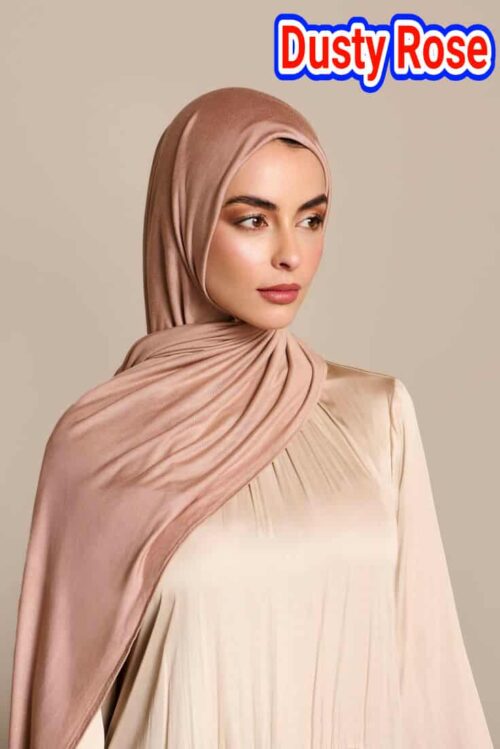 received_1406403594448531 korean jersey fabric hijab Dusty Rose