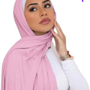 korean jersey fabric hijab [ Lux Pink ]