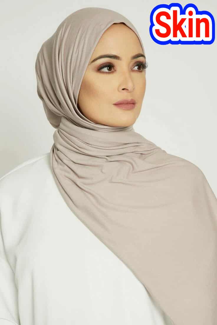 korean jersey fabric hijab Skin