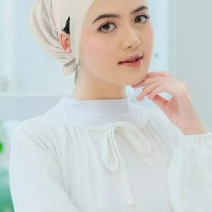 Jersey fabric inner cap [ cream ]