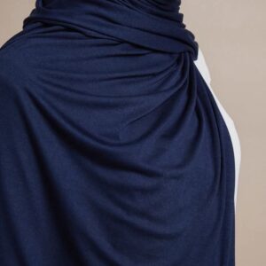 premium jersey hijab 
[ Navy blue ]