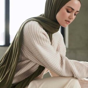 premium jersey hijab 
[Olive]