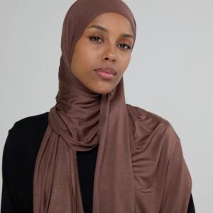 premium Jersey fabric hijab 
[ liver Macho ]