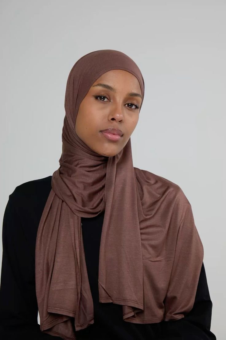premium Jersey fabric hijab 
[ liver Macho ]