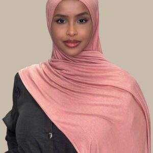 premium jersey hijab 
[ dusty Rose ]
