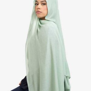 Korean Jersey fabric Hijab
 [ mint green ]