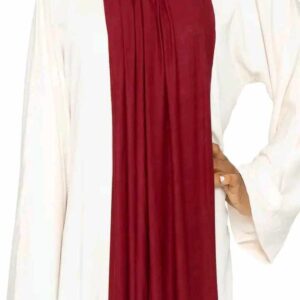 premium jersey hijab 
[ red maroon ]