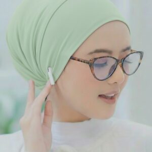 soft Jersey fabric inner cap [ Mint Green ]