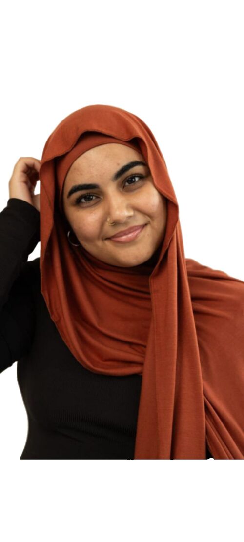 premium Jersey hijab
[ copper color ]