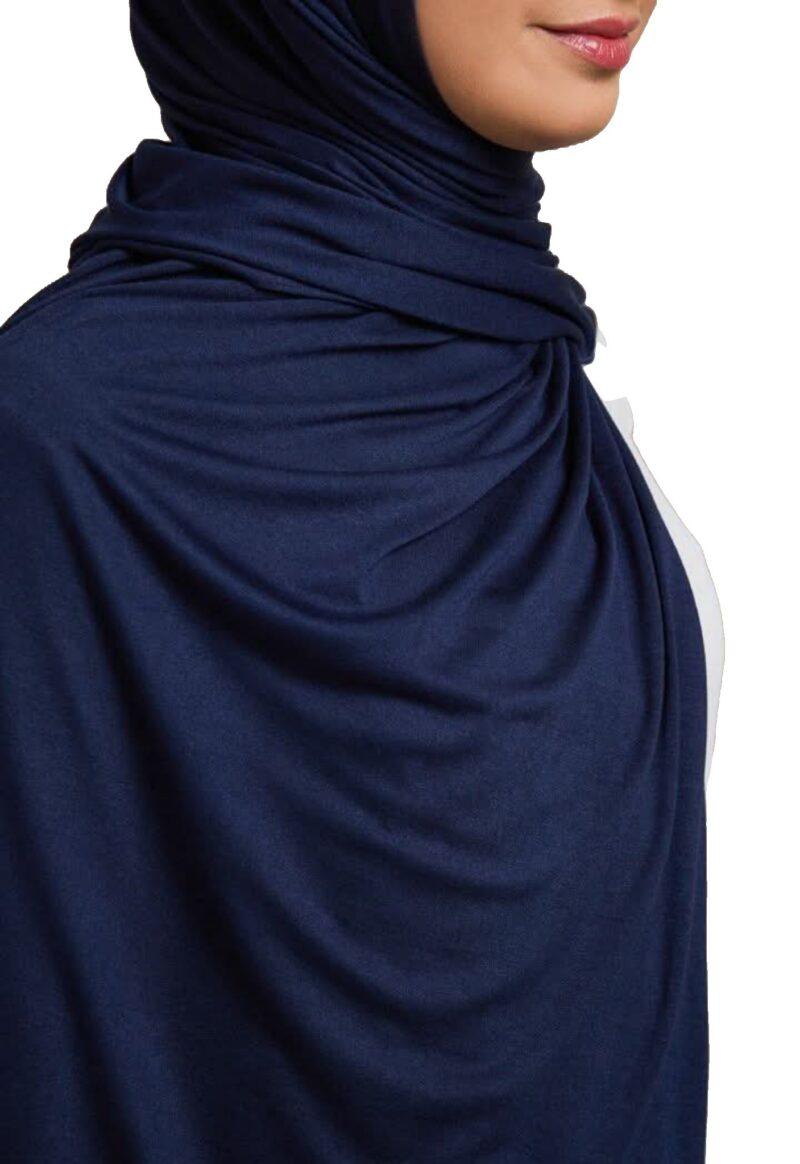 premium jersey hijab 
[ Navy blue ]